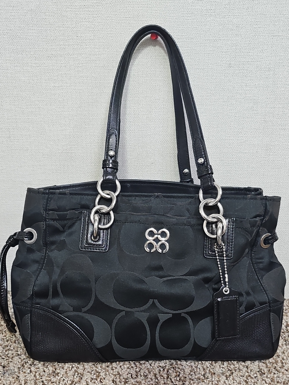 COACH COLETTE SIGNATURE TOTE BFPM-07-175